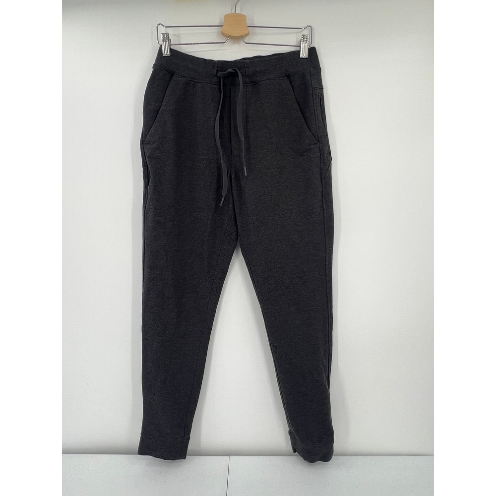 Birddogs Mens Joggers Charcoal Gray Heather Athletic Sweatpants Size Medium